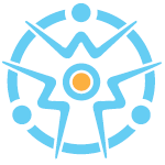 Логотип CRM-системы для управления клиентами для тренинговых центров, обучающих школ, школ танцев, школ боевых искусств
